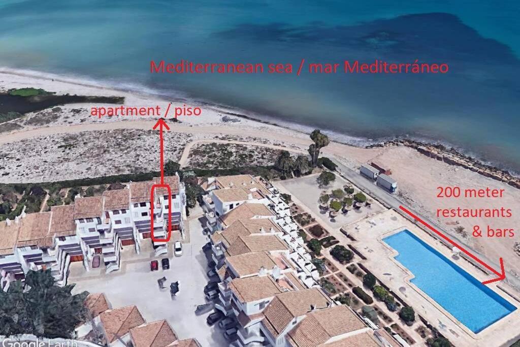 Ferienwohnung Beachfront Apt! Ac - Pool - Parking Altea Exterior foto